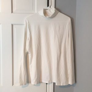 Merona white knit turtleneck
